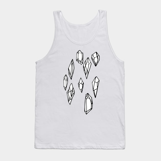 crystals Tank Top by nfrenette